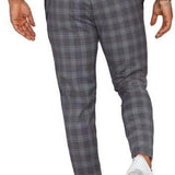 Rafael | Herren Karierte Chino Hosen | Schmal Geschnitten