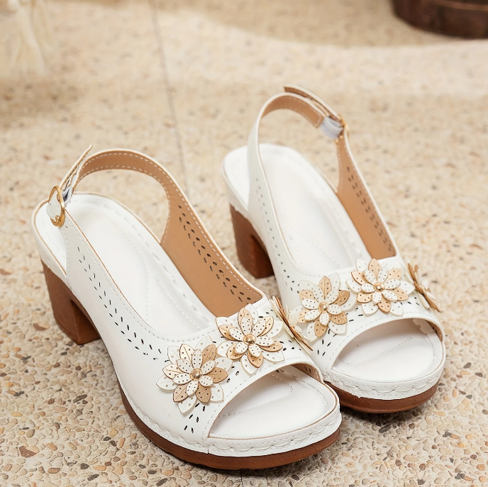 Selena | Knöchelriemen Verstellbar Sandalen