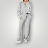 Amelia | Weites Bein Lounge Zweiteiliges Set