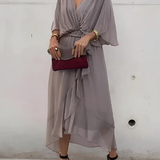 Sherry | Wrap Midi Dress