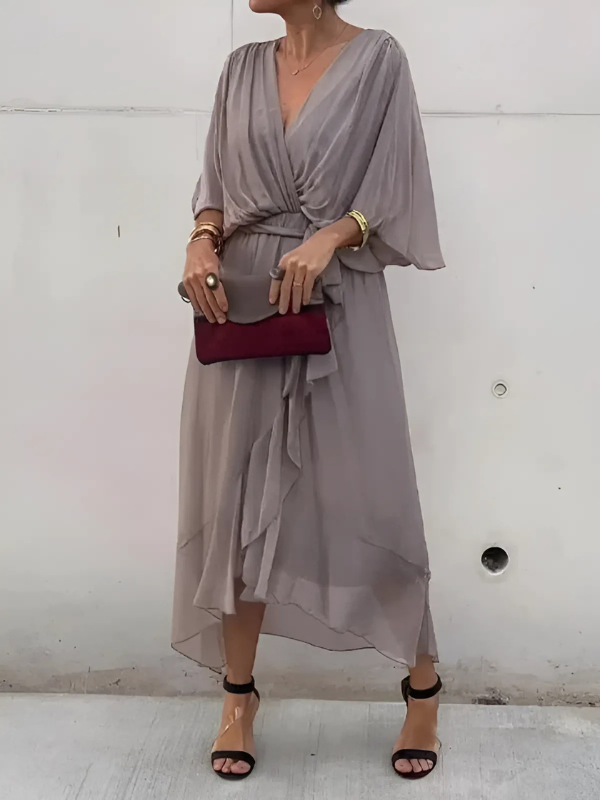 Sherry | Wrap Midi Dress