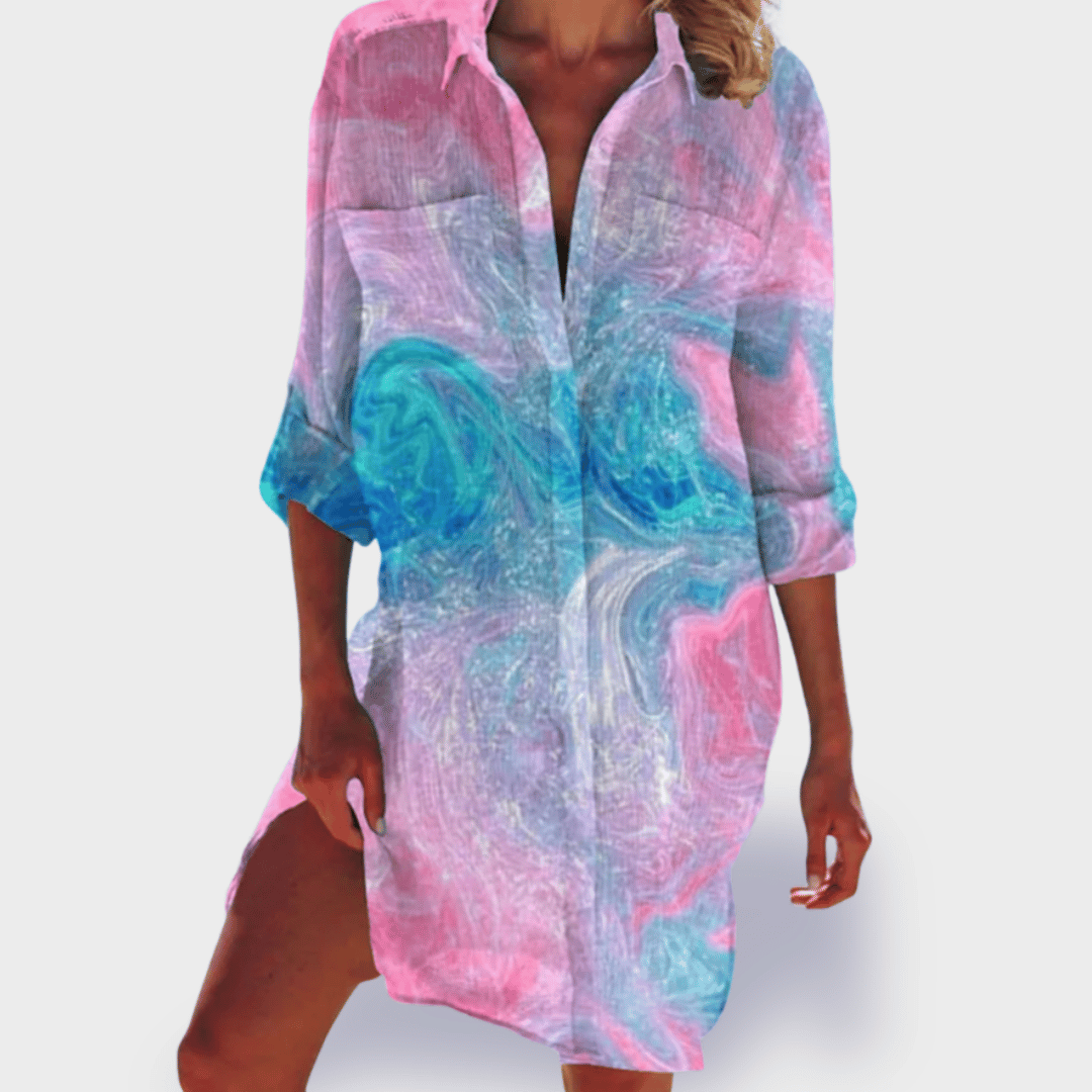 Kallie | Drapiert Kleid