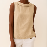 Serenity | Sleeveless Turtleneck Top