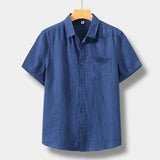 Arthur | Short-Sleeve Shirt with Chest Pocket
