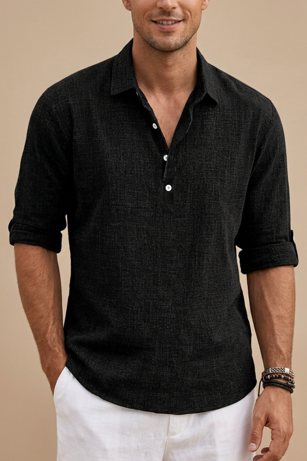 Maxwell | Lässige Passform Kurzarm Poloshirt