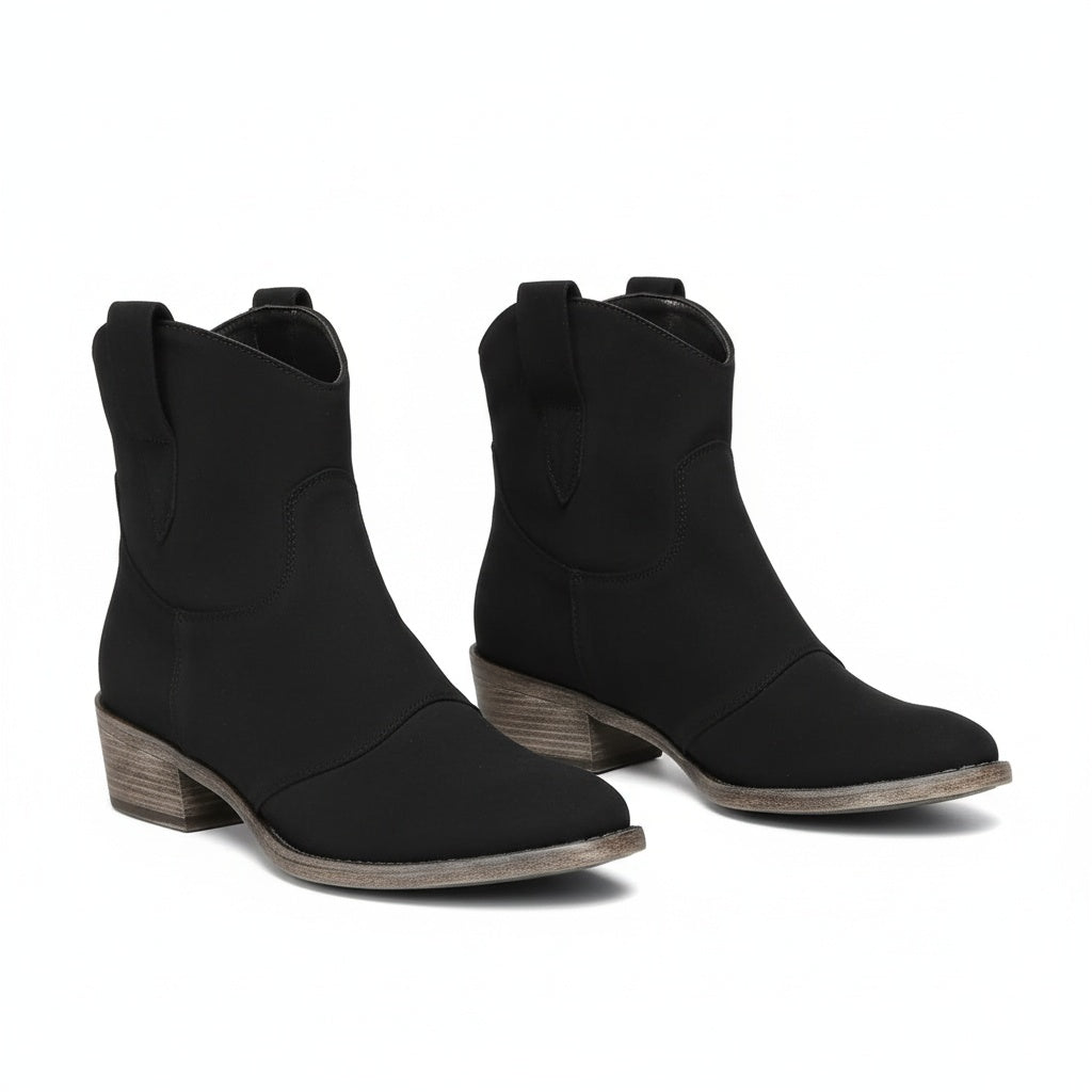 Sadie | Gepolstert Runde Spitze Cowboy-Stiefeletten