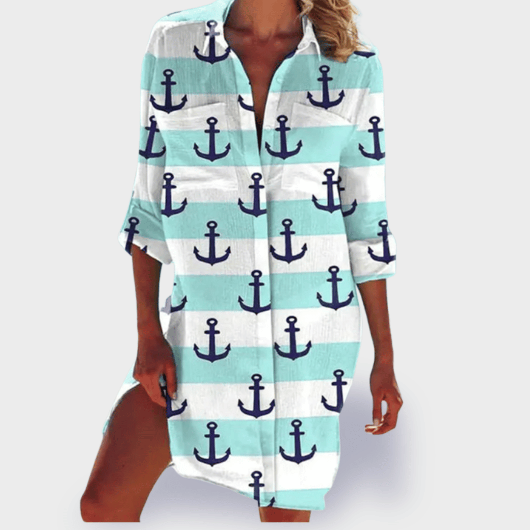 Kallie | Drapiert Kleid
