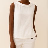 Serenity | Sleeveless Turtleneck Top