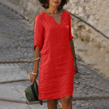 Abagail | Damen Modisches Kleid | Sommer