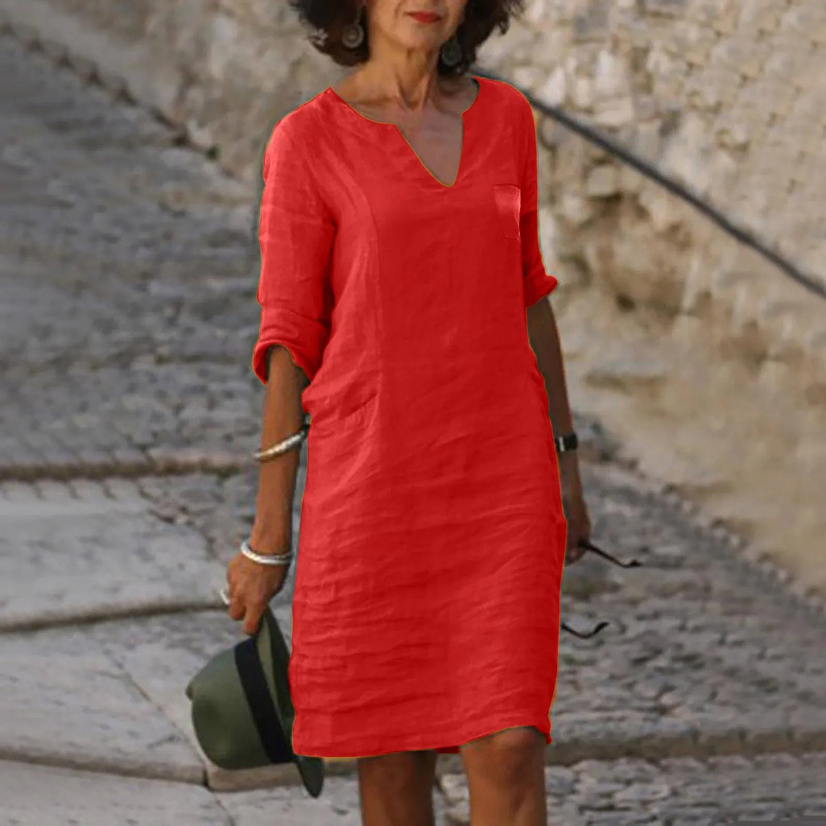 Abagail | Damen Modisches Kleid | Sommer