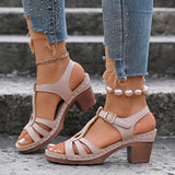 Bridget | Breathable Block Heel Sandals