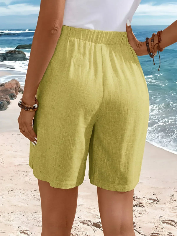 Marlene | Elastischer Bund Shorts
