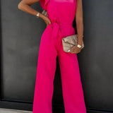 Willow | Fitted Jumpsuit with Ruffle Sleeves