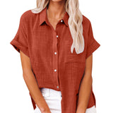 Savannah | Button-Down Shirt with Chest Pockets