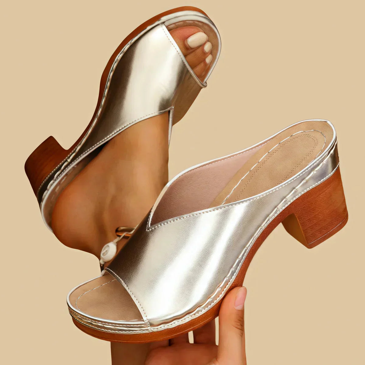 Madelyn | Orthopädisch Gepolstert Sandalen