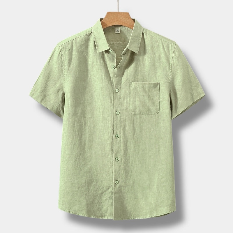 Arthur | Short-Sleeve Shirt with Chest Pocket