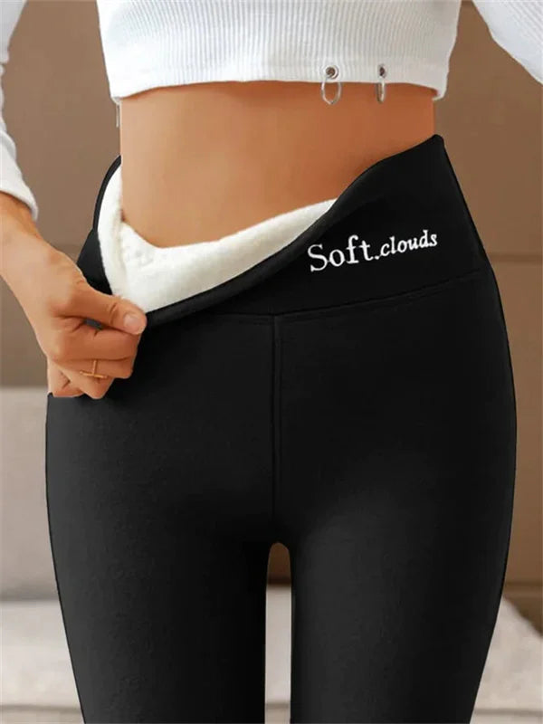 Damen Hohe Taille Leggings | Leicht