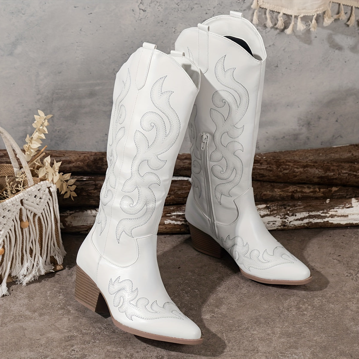 Kathleen | Botas con punta redonda acolchadas