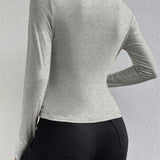 Women's Draped Long Shirt
