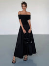 Brynhilde | Damen Elegant Vintage Kleid | Maxi