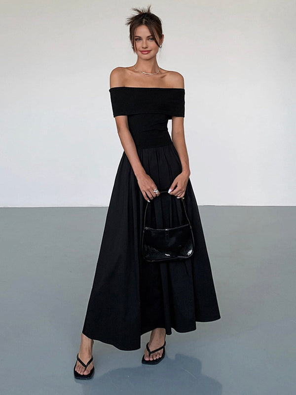 Brynhilde | Damska elegancka sukienka vintage | Maxi