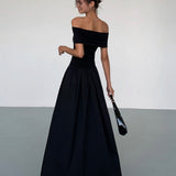 Brynhilde | Damen Elegant Vintage Kleid | Maxi