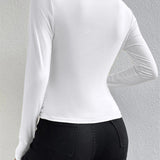 Women's Draped Long Shirt