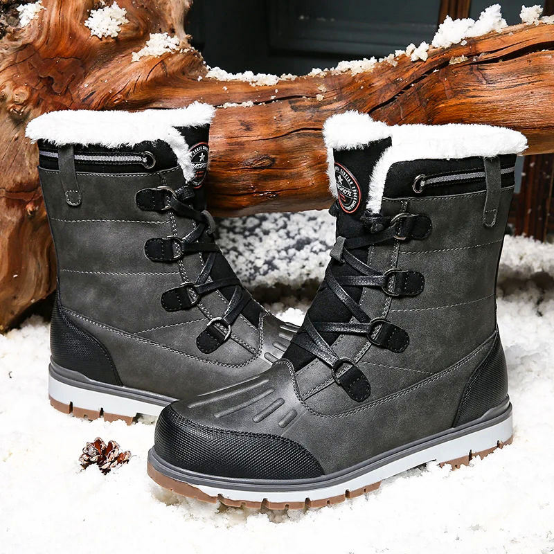 Herren Warm Winterstiefel | Rutschfest