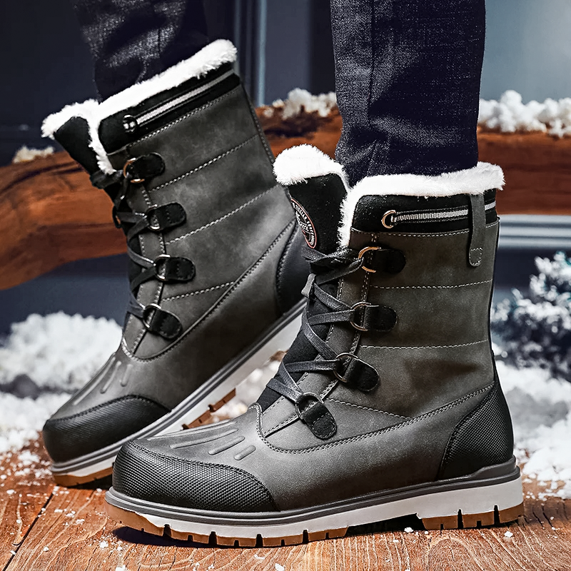 Herren Warm Winterstiefel | Rutschfest