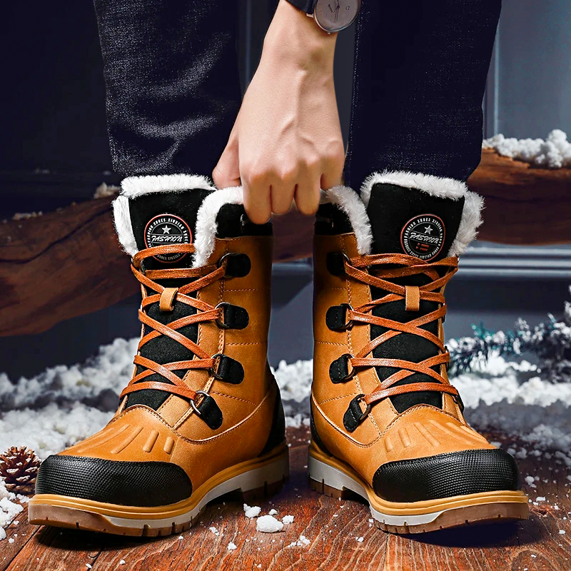 Herren Warm Winterstiefel | Rutschfest