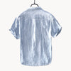 Benjamin | Spreader Collar Casual Fit Short Sleeve Shirt