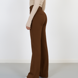 Pantalon chino droit pour femme