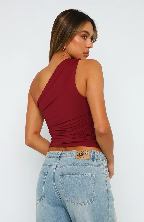 Seralina | Elegancki krótki top damski | Stylowy