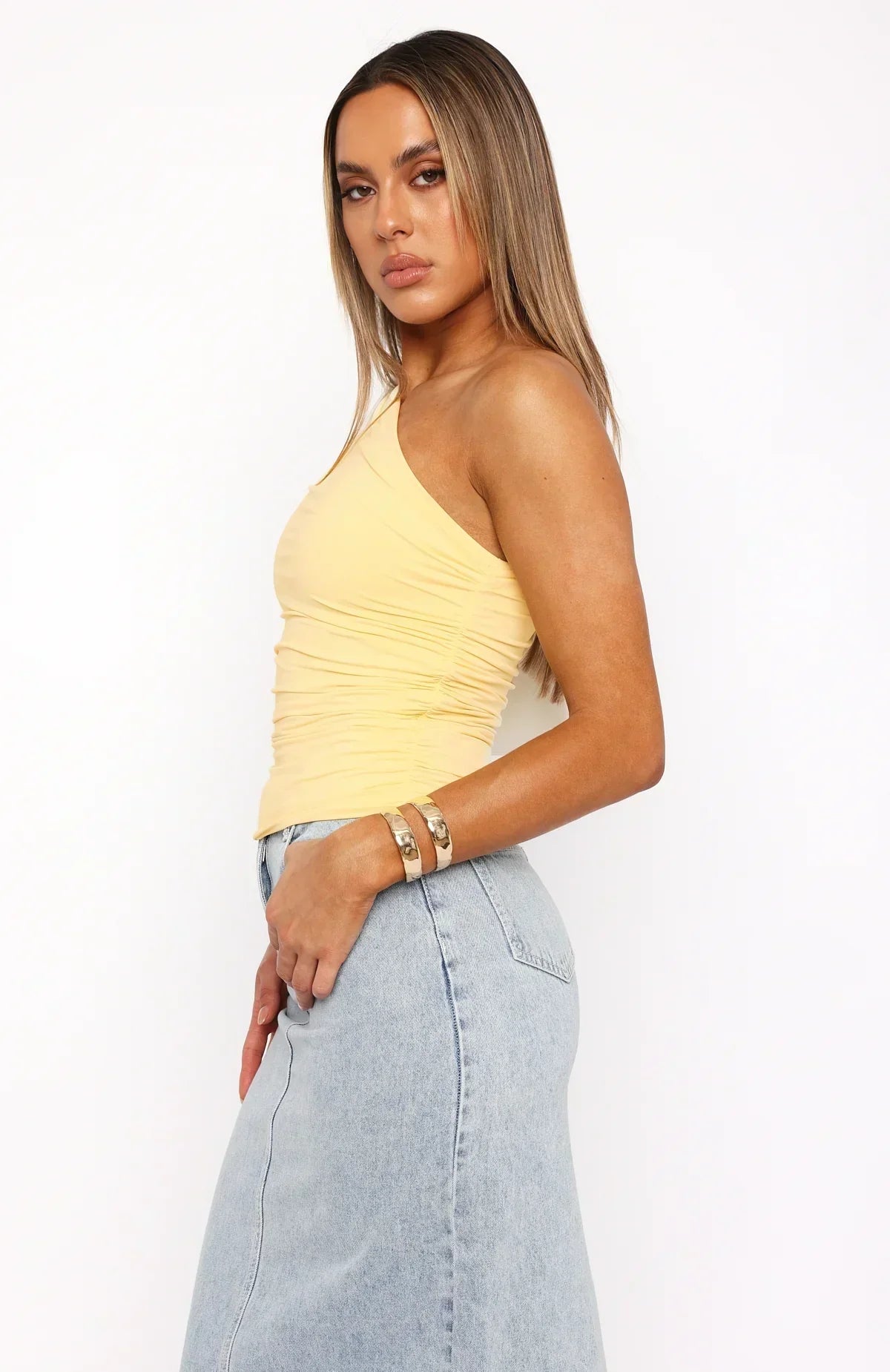 Seralina | Damen Elegant Crop Oberteil | Schick
