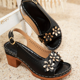 Selena | Knöchelriemen Verstellbar Sandalen