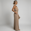 Ava | Neckholder Kragen Jumpsuit