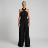 Ava | Neckholder Kragen Jumpsuit