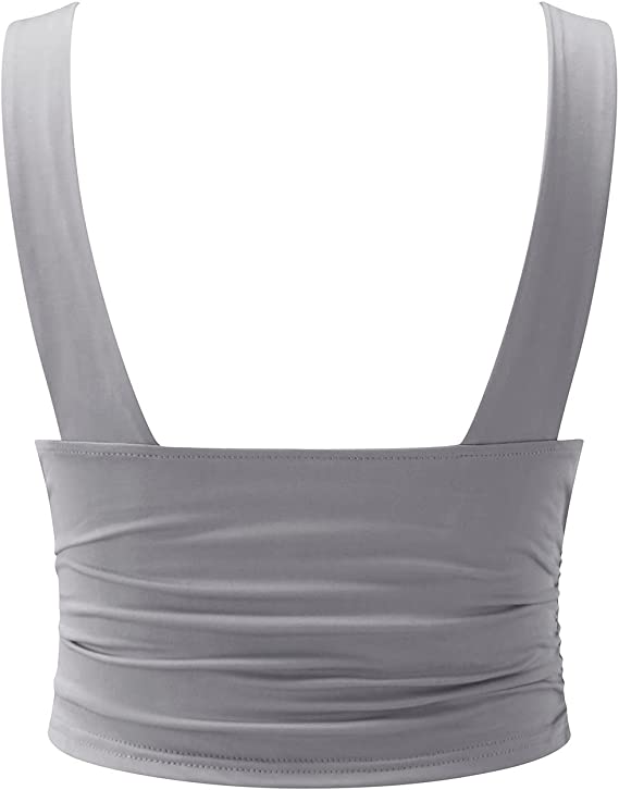 Emalina | Damen Elegante Crop Oberteil | Stilvoll