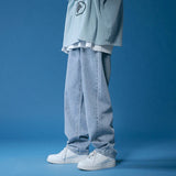 Alexander | Wide Leg Straight Cut Jeans