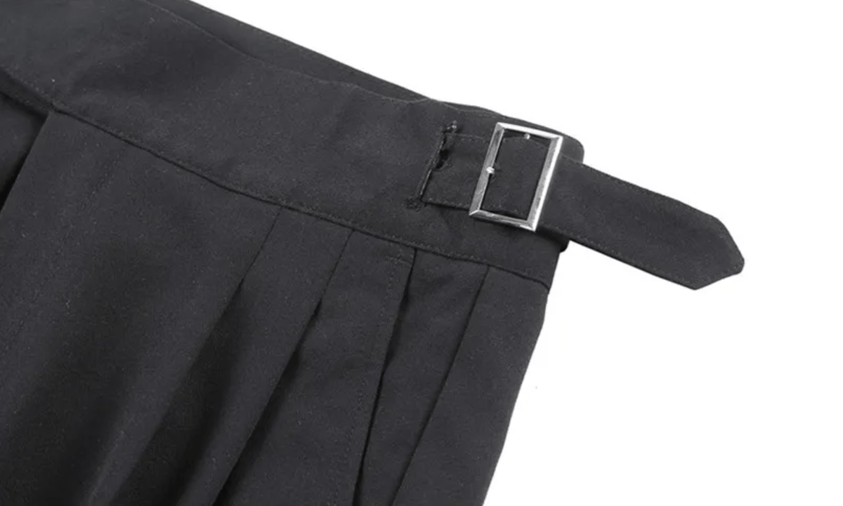 Theodore | High Waist Double Pleated Trousers