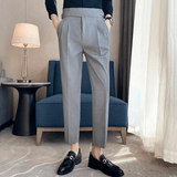 Theodore | High Waist Double Pleated Trousers