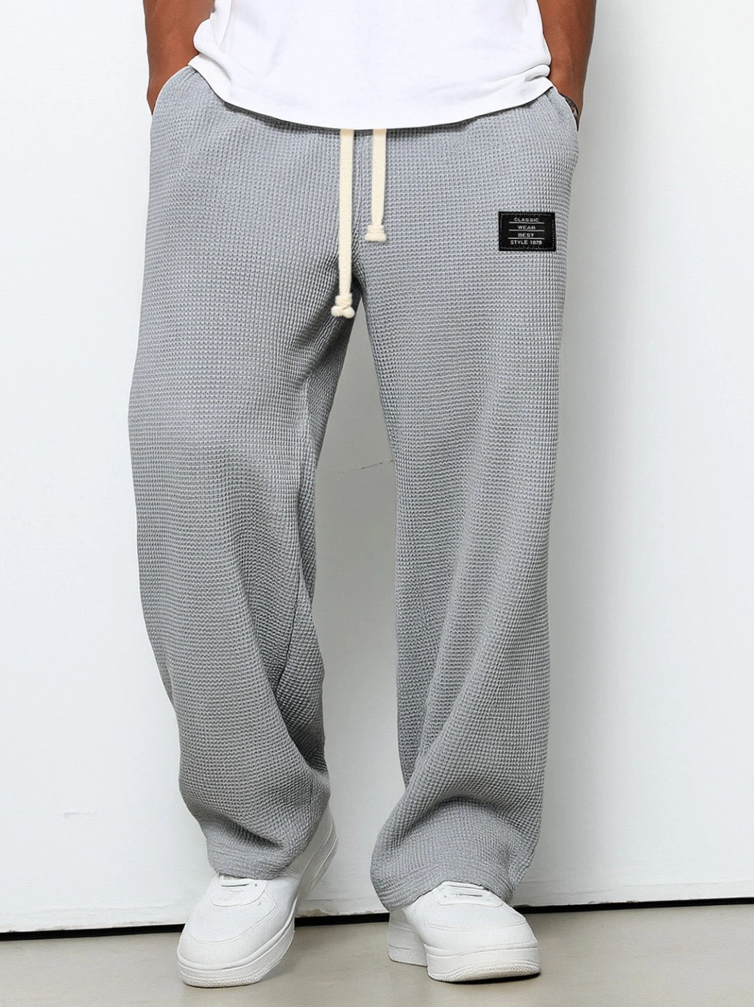 Alistair | Elastic Waistband Drawstring Jogging Pants