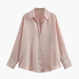 Women's Buttoned Collar Blouse