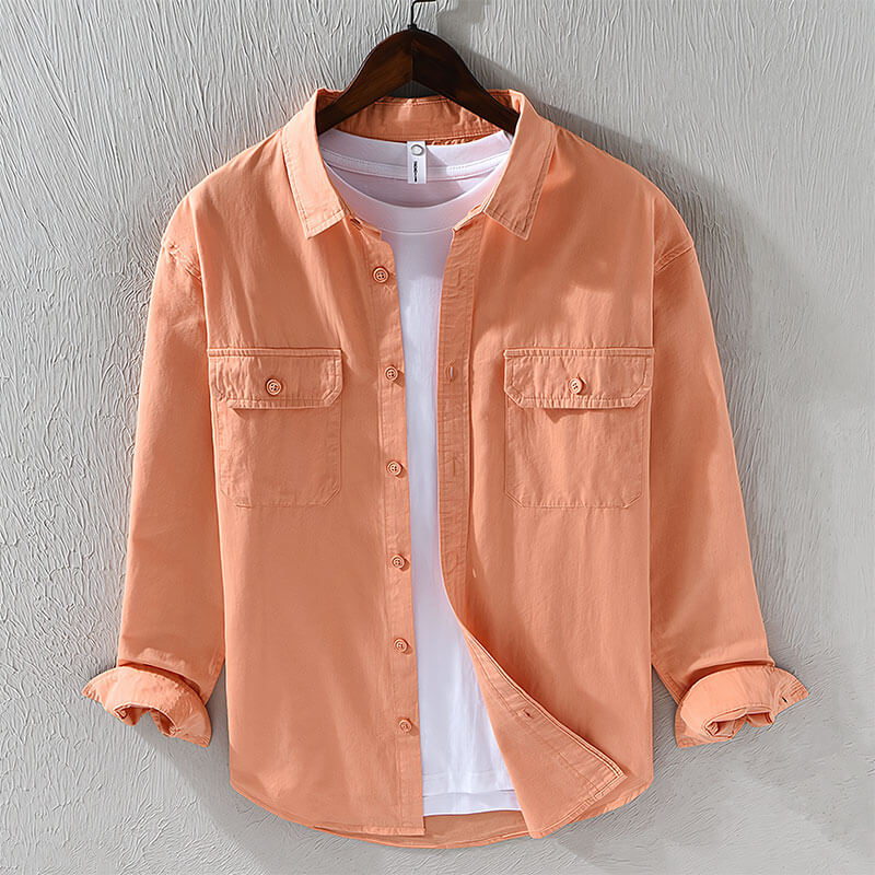Clifford | Long Sleeve Foldable Pocket Shirt