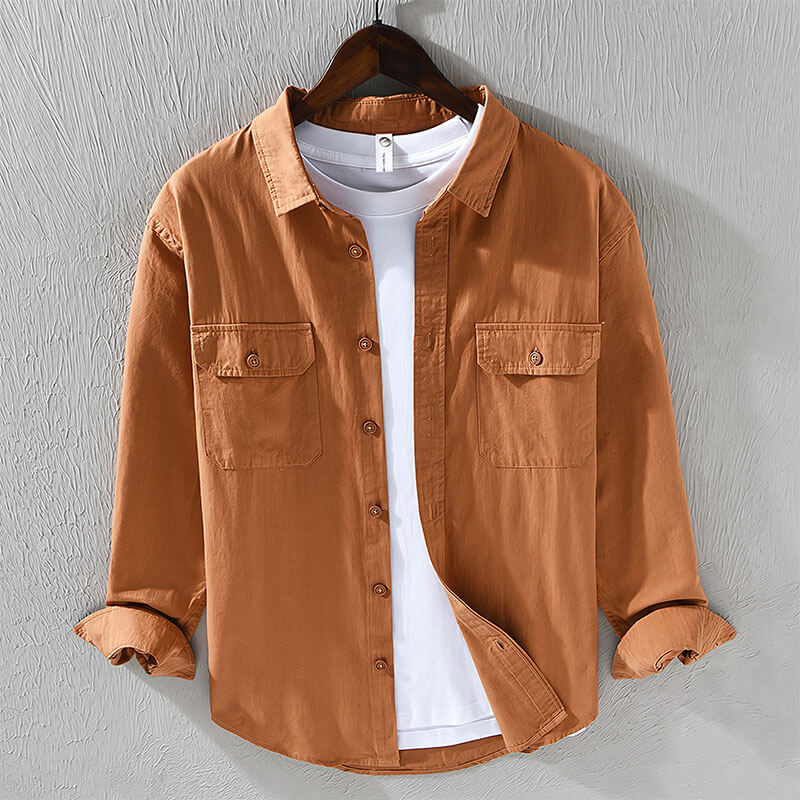 Clifford | Long Sleeve Foldable Pocket Shirt