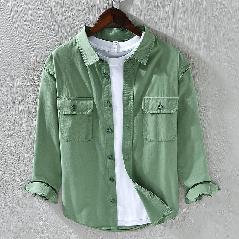 Clifford | Long Sleeve Foldable Pocket Shirt