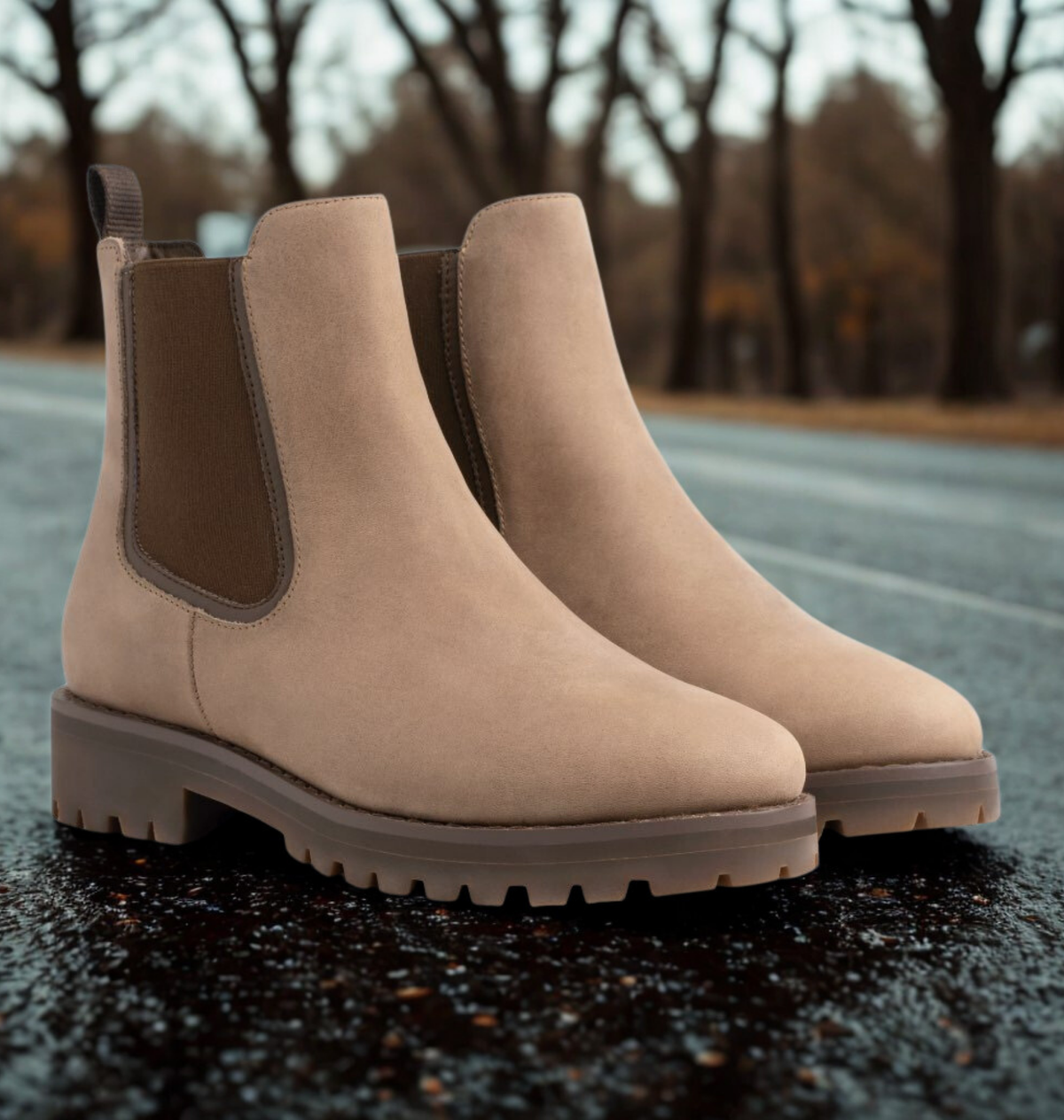 Nicole | Profilsohle Blockabsatz Stiefeletten