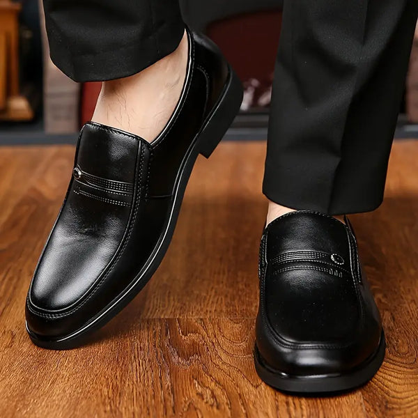 George | Klasyczny krój wsuwane mokasyny typu penny loafer