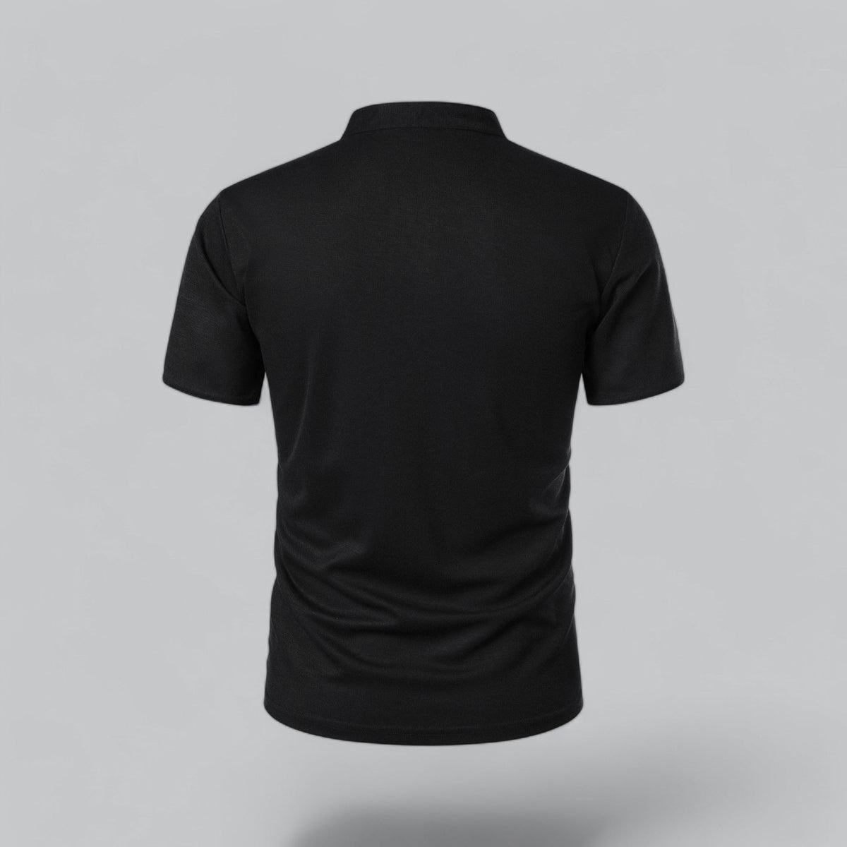 William | Collarless Tailored Fit Polo Shirt
