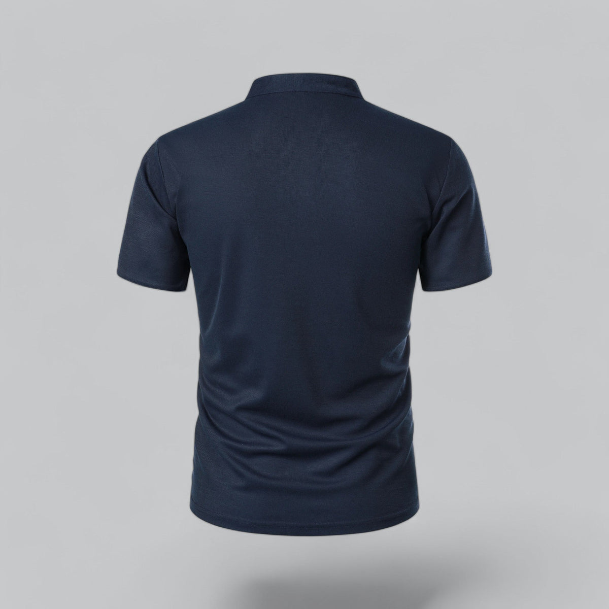 William | Collarless Tailored Fit Polo Shirt